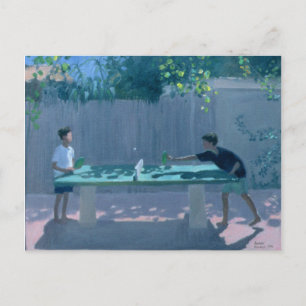 Table Tennis France 1996 Briefkaart