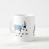 Table tennis koffiemok (Voorkant links)