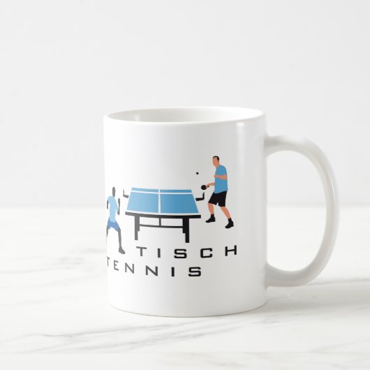 Table tennis koffiemok (Rechts)