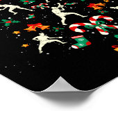 Table Tennis Ng Ng Player Christmas Tree Xmas Long Poster (Hoek)