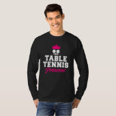Table Tennis Princess T-shirt (Voorkant volledig)