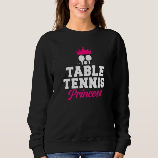 Table Tennis Princess   Trui (Voorkant)