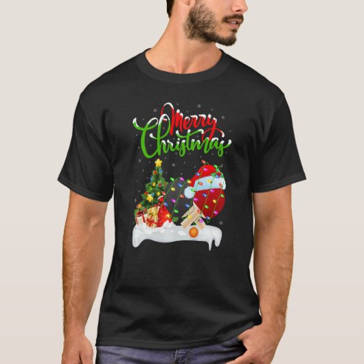 Table Tennis  Xmas Decorations Table Tennis Christ T-shirt (Voorkant)