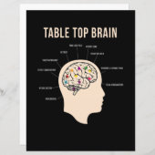 Table Top Brain Board Game (Voorkant / Achterkant)