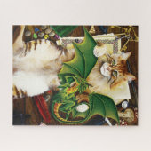 Table Top Gaming Dragon Cat Legpuzzel (Horizontaal)