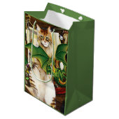 Table Top Gaming Dragon Cat Medium Cadeauzakje (Voorkant Gekanteld)