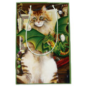 Table Top Gaming Dragon Cat Medium Cadeauzakje (Voorkant)