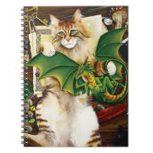 Table Top Gaming Dragon Cat Notitieboek (Voorkant)