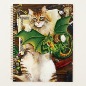 Table Top Gaming Dragon Cat Planner (Voorkant)
