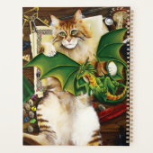 Table Top Gaming Dragon Cat Planner (Achterkant)
