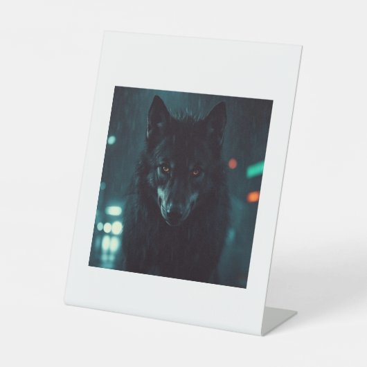 Table top sign  reclamebord met voetstuk (Voorkant)