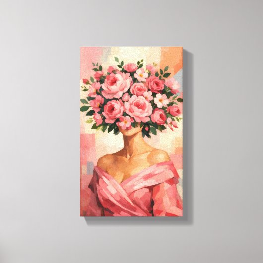 Tableau Déco (Beauté Florale )  Canvas Afdruk (Voorkant)