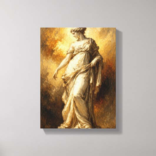 Tableau Déco (Sphère Antique) Art Déco Canvas Afdruk (Voorkant)