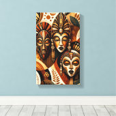 Tableau Déco ( The era of tradition) Art Moderne Canvas Afdruk (Insitu (Houten vloer))