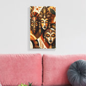 Tableau Déco ( The era of tradition) Art Moderne Canvas Afdruk (Insitu (Woonkamer))