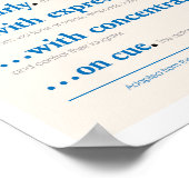 Tableau Lines of Dialog Excellence Poster (Hoek)