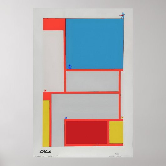 Tableau One's Kans op Fijne Kunst Poster (Voorkant)