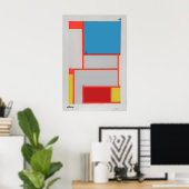 Tableau One's Kans op Fijne Kunst Poster (Thuiskantoor)