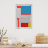 Tableau One's Kans op Fijne Kunst Poster (Keuken)