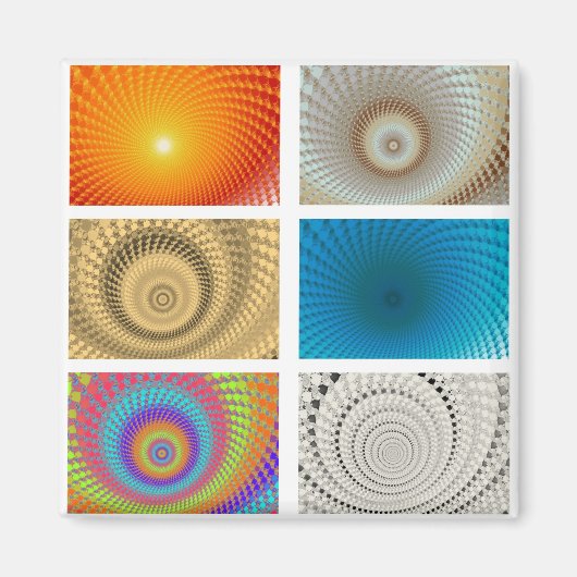 Tableau van Cirkels Magneet (Voorkant)