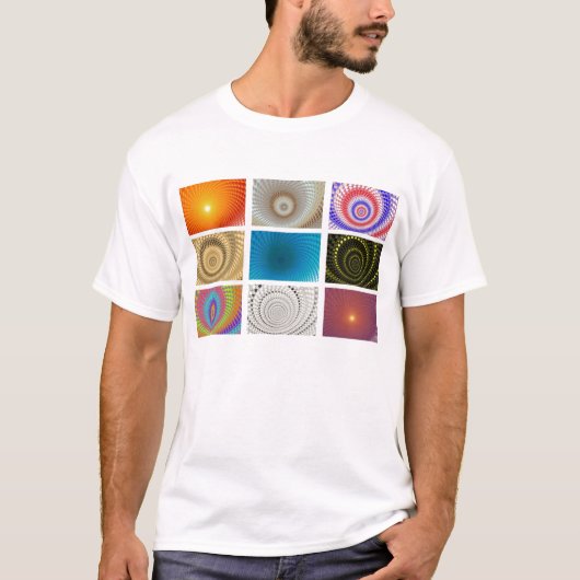 Tableau van Cirkels T-Shirt (Voorkant)