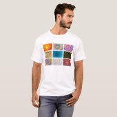 Tableau van Cirkels T-Shirt (Voorkant volledig)