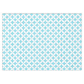 Tableclode herhalingscirkel, witte aangepaste kleu tafelkleed (Voorkant (Horizontaal))