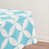 Tableclode herhalingscirkel, witte aangepaste kleu tafelkleed (Voorbeeld)