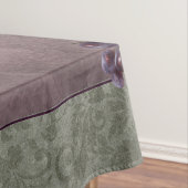 Tablecloth 52x70 Grafieken met Floral achtergrond Tafelkleed (Voorbeeld)