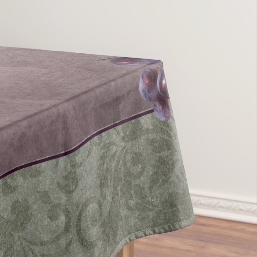 Tablecloth 52x70 Grafieken met Floral achtergrond Tafelkleed (Voorbeeld)