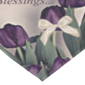 Tablecloth 52x70 paasmakerdruiven en tulp tafelkleed (Gekanteld)