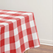 Tablecloth "60x84" Red Checkerboard Tafelkleed (Voorbeeld)