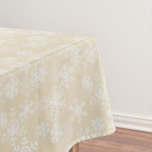 Tablecloth "60x84" Snowflakes Tafelkleed (Voorbeeld)