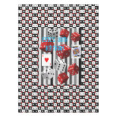Tablecloth Ace Card Spades Red Hearts Tafelkleed (Voorkant)