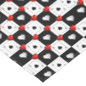 Tablecloth Ace Card Spades Red Hearts Tafelkleed (Gekanteld)