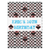 Tablecloth Ace Card Spades Red Hearts Tafelkleed (Voorkant)