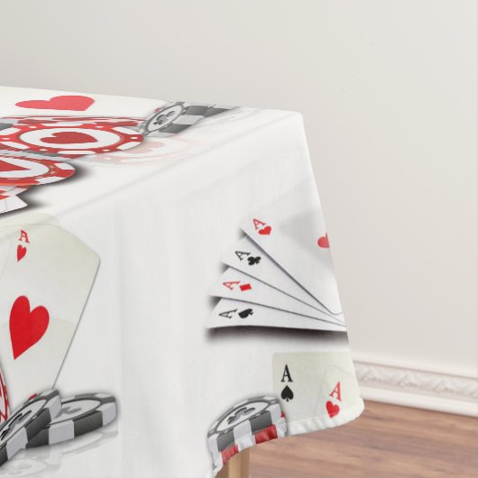 Tablecloth Ace Hearts Tafelkleed (Voorbeeld)