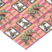 Tablecloth African Elephant Women Stripe Tafelkleed (Gekanteld)
