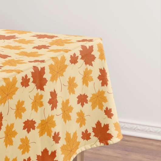 Tablecloth-Autumn Falling Leaves Tafelkleed (Voorbeeld)