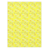 Tablecloth Baby Airplane Yellow Tafelkleed (Voorkant)