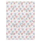 Tablecloth Baby Stroller Stork Pink Blue Elephant Tafelkleed (Voorkant)