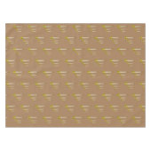 Tablecloth Beige Candles Tafelkleed (Voorkant (Horizontaal))
