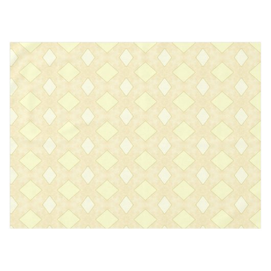 Tablecloth Beige Gold Stripe Tafelkleed (Voorkant (Horizontaal))