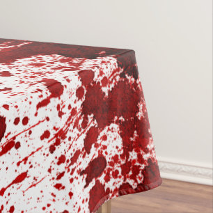 Tablecloth Bloedplaatje Vampier Gothic Tafelkleed