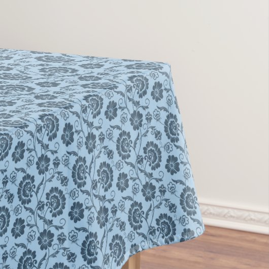 Tablecloth Blue Floral Tafelkleed (Voorbeeld)