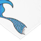 Tablecloth Blue Mermaid Tail Tafelkleed (Gekanteld)