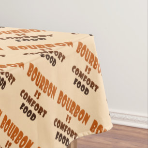 TABLECLOTH - BOURBON is Comfort Food Tafelkleed