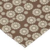 Tablecloth Brown Beige Floral Tafelkleed (Gekanteld)