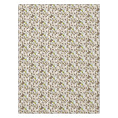 Tablecloth Brown Hearts Sheep Bumblebee Tafelkleed (Voorkant)