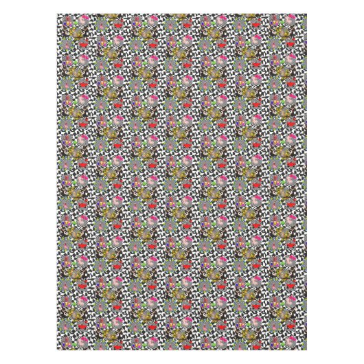 Tablecloth Cats Feline Dog  Tafelkleed (Voorkant)